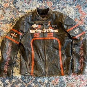 Vintage motocycle jacket Harley Davidson